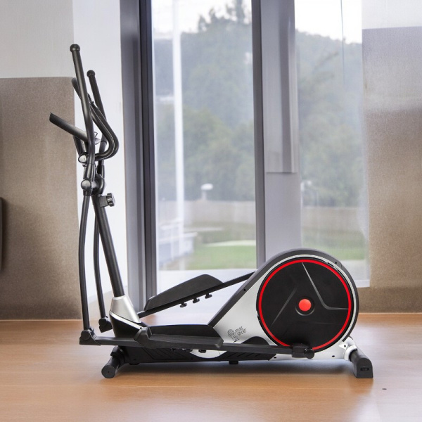 Эллиптический магнитный тренажер Черный / Укрепляет здоровье и физическую форму